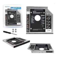 Adaptador Caddy Dvd Para Segundo Hd Ou Ssd 2.5 Sata 12.7mm