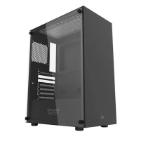 Gabinete Gamer Aigo DarkFlash DK100, Mid-Tower, Lateral de Vidro, Preto