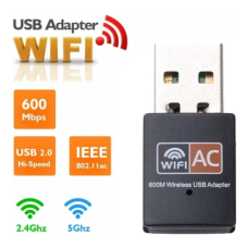 Adaptador Receptor Wireless Usb Wi-fi 2.4Ghz / 5Ghz Dual Band