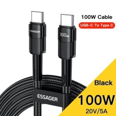 Cabo Carregador Tipo C para Tipo C 100w - Original Essager