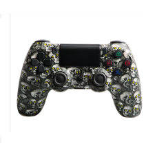 Controle Joystick Gamepad Sem Fio Dualshock 4 Para PS4 - Caveiras