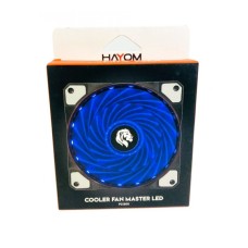 Cooler Para Gabinete 12cm Led Hayom - Azul