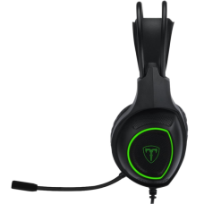 Headset Fone Gamer T-Dagger Atlas -Preto e Verde - T-RGH201