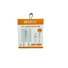 Carregador de Celular V8- Original HREBOS Hs-81v